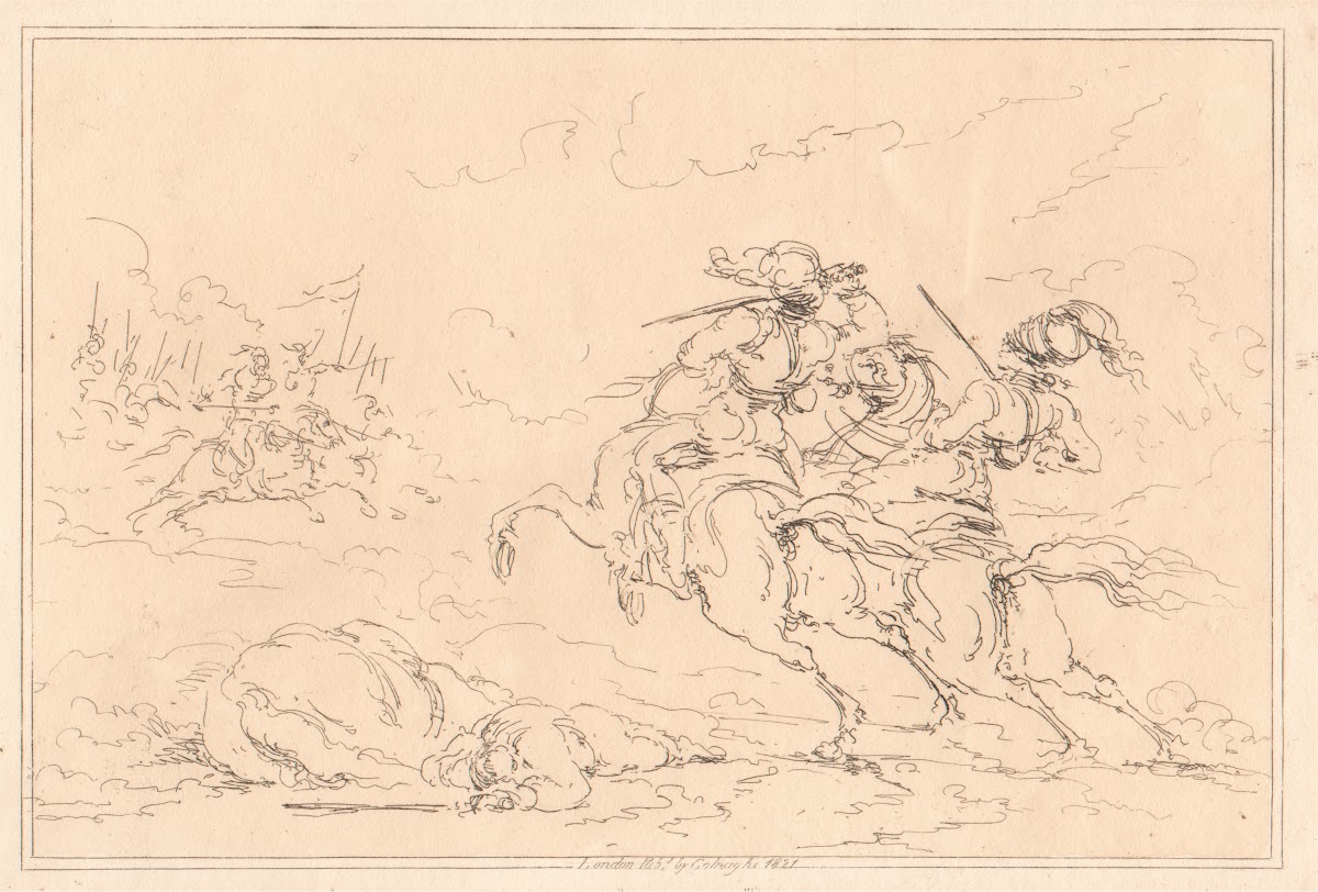 Cavalrymen etc 1821