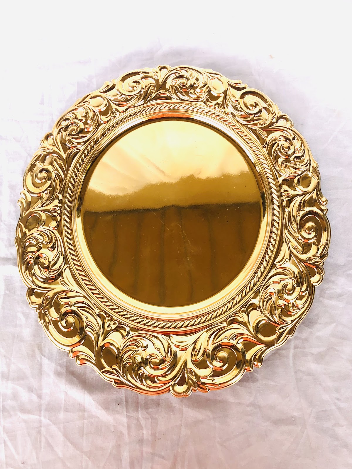 Plastic Charger Plate (DD609)