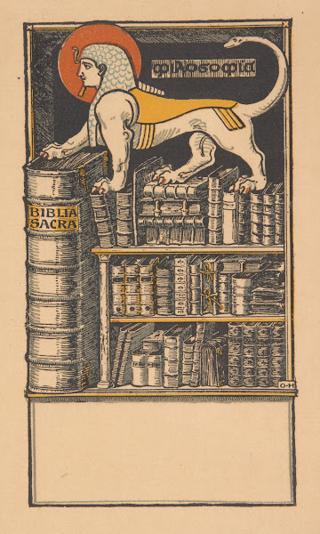 Ekslibris ślepy 1900 1910