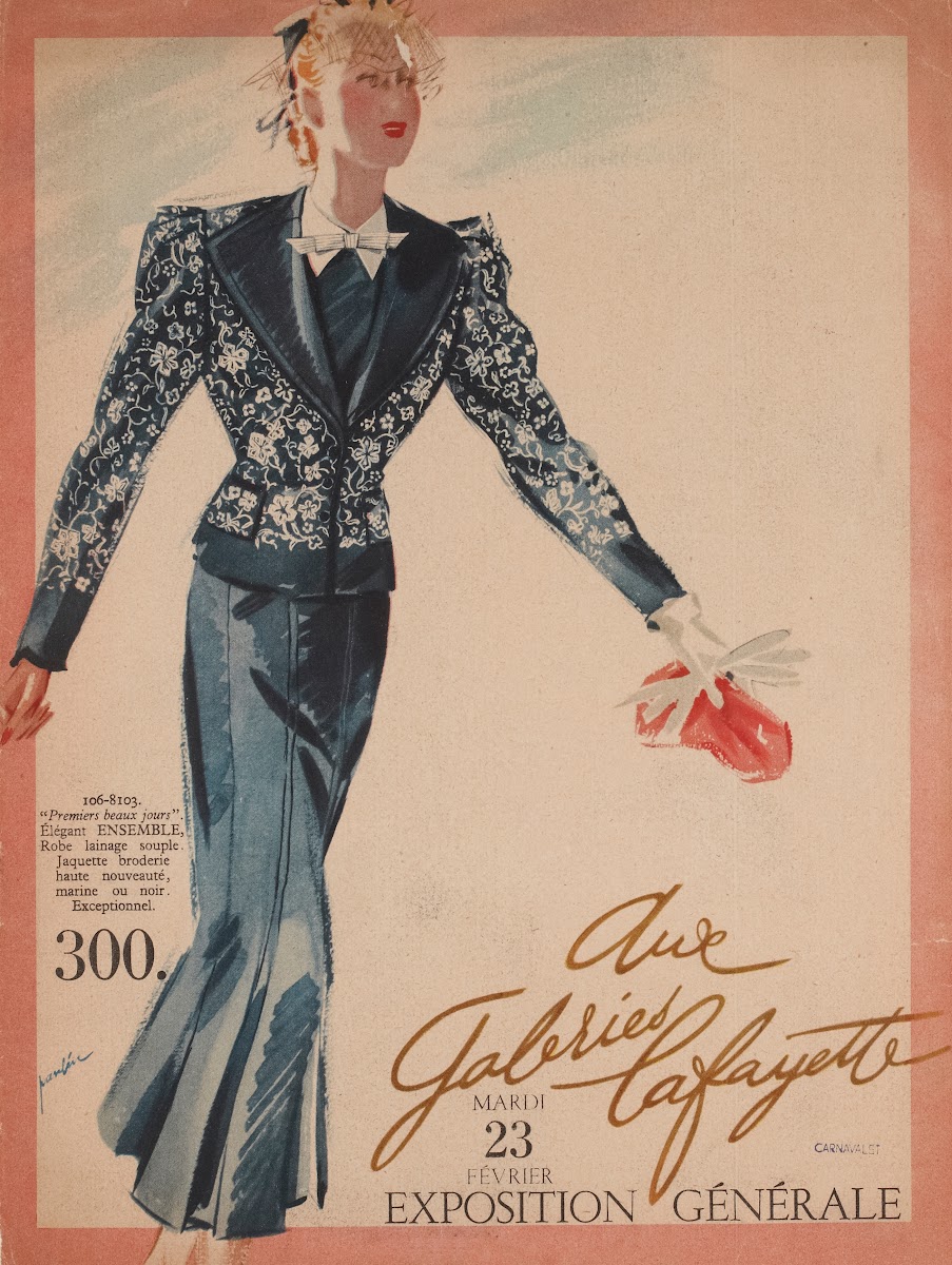 Aux Galeries Lafayette 1937