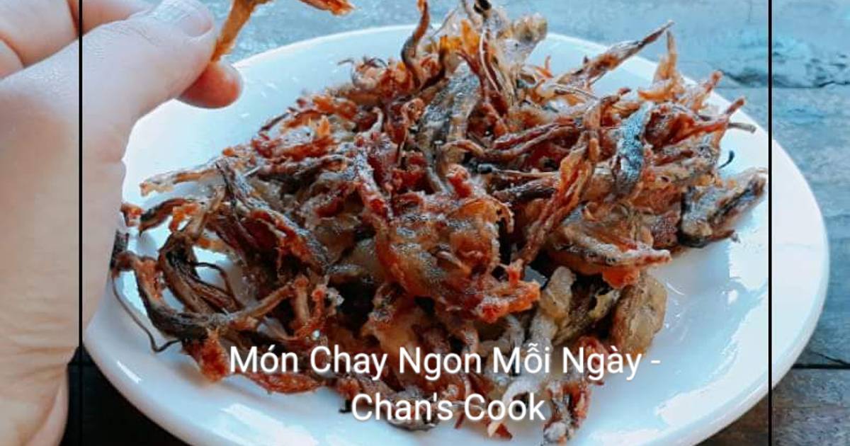 Hoa chuối chiên giòn chay