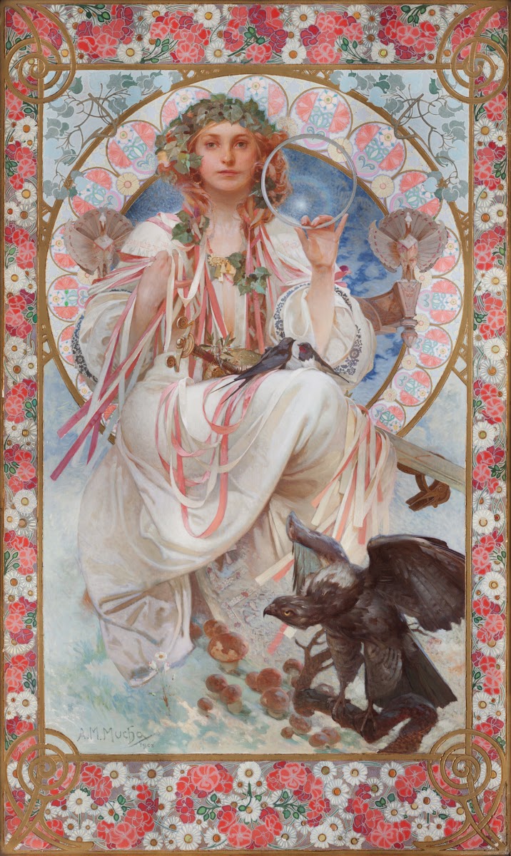 Portrait Of Josephine Crane Bradley As Slavia 1908