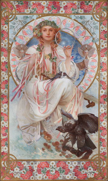 Portrait Of Josephine Crane Bradley As Slavia 1908