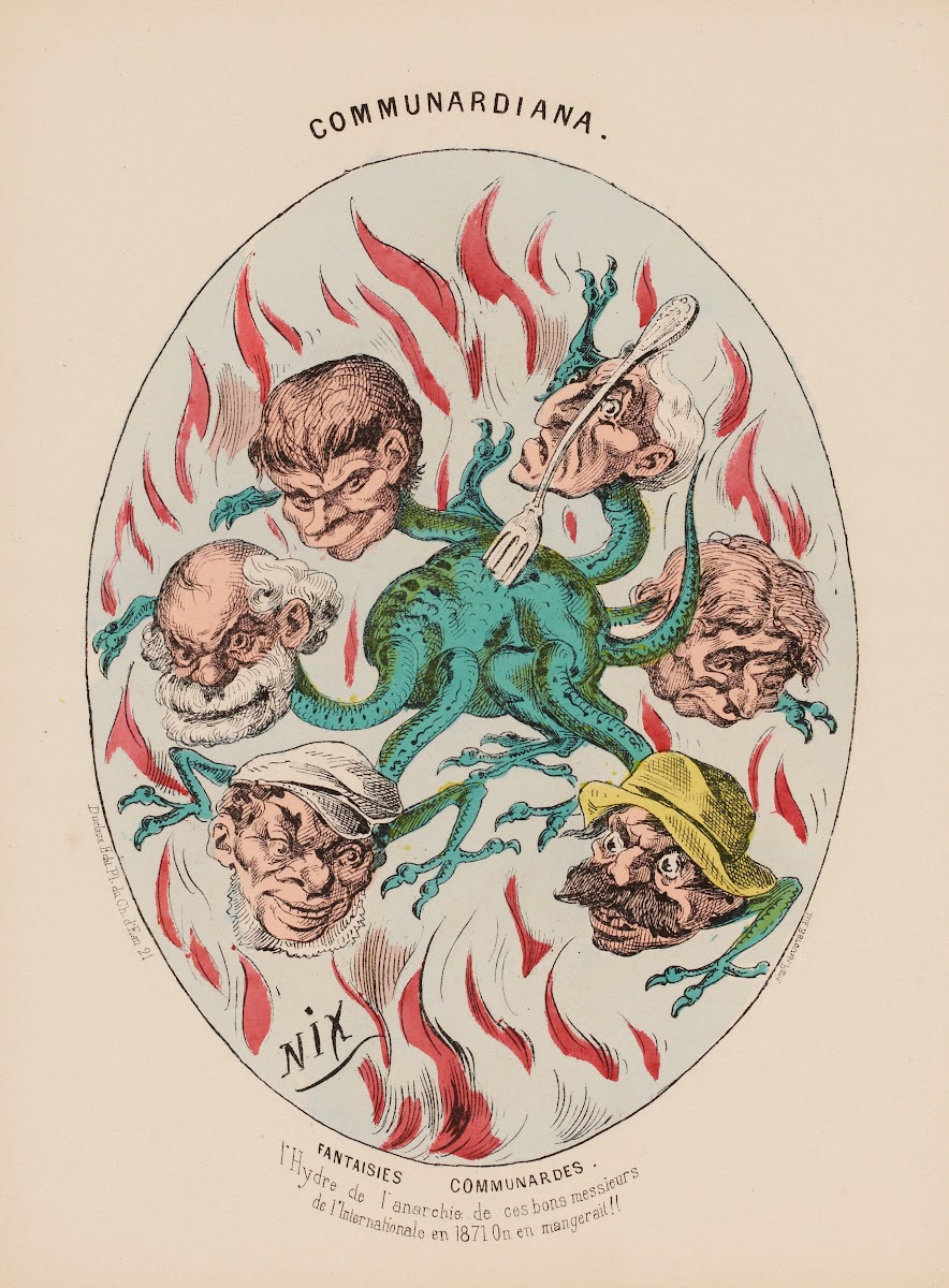 Fantaisies communardes Lhydre de lanarchie de ces bons messieurs de lInternation