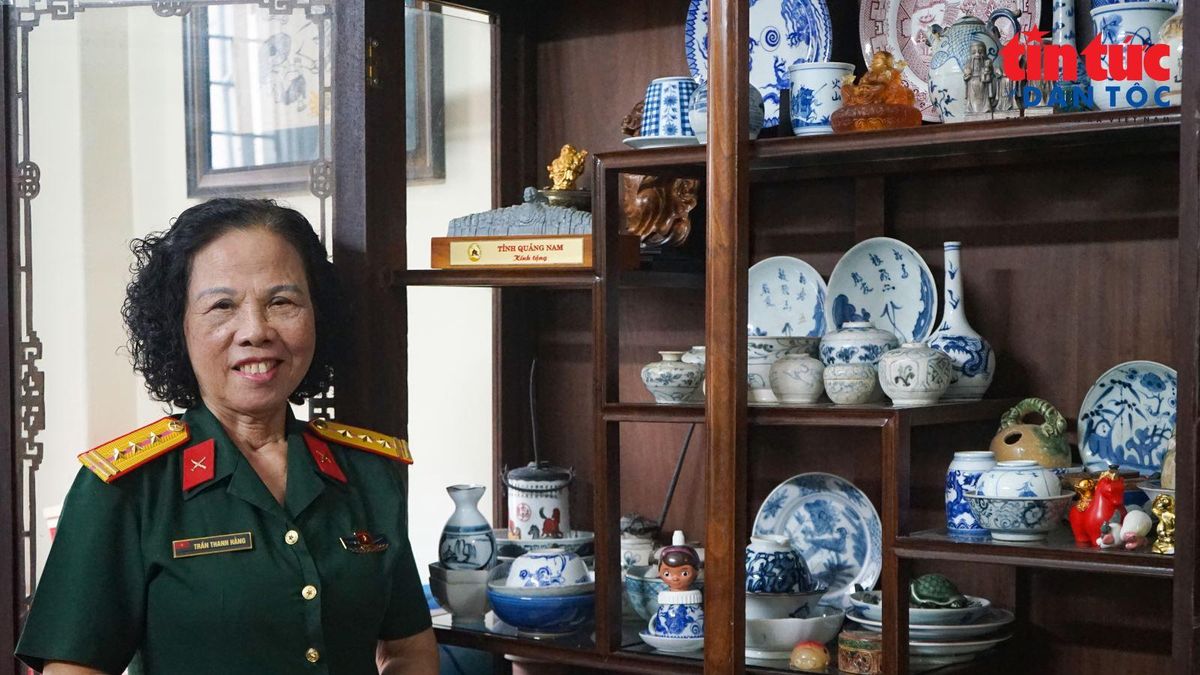 Thượng tá Trần Thanh Hằng: Hơn ba thập kỷ tìm ký ức chiến tranh qua những hiện vật lịch sử - Báo Tin Tức TTXVN