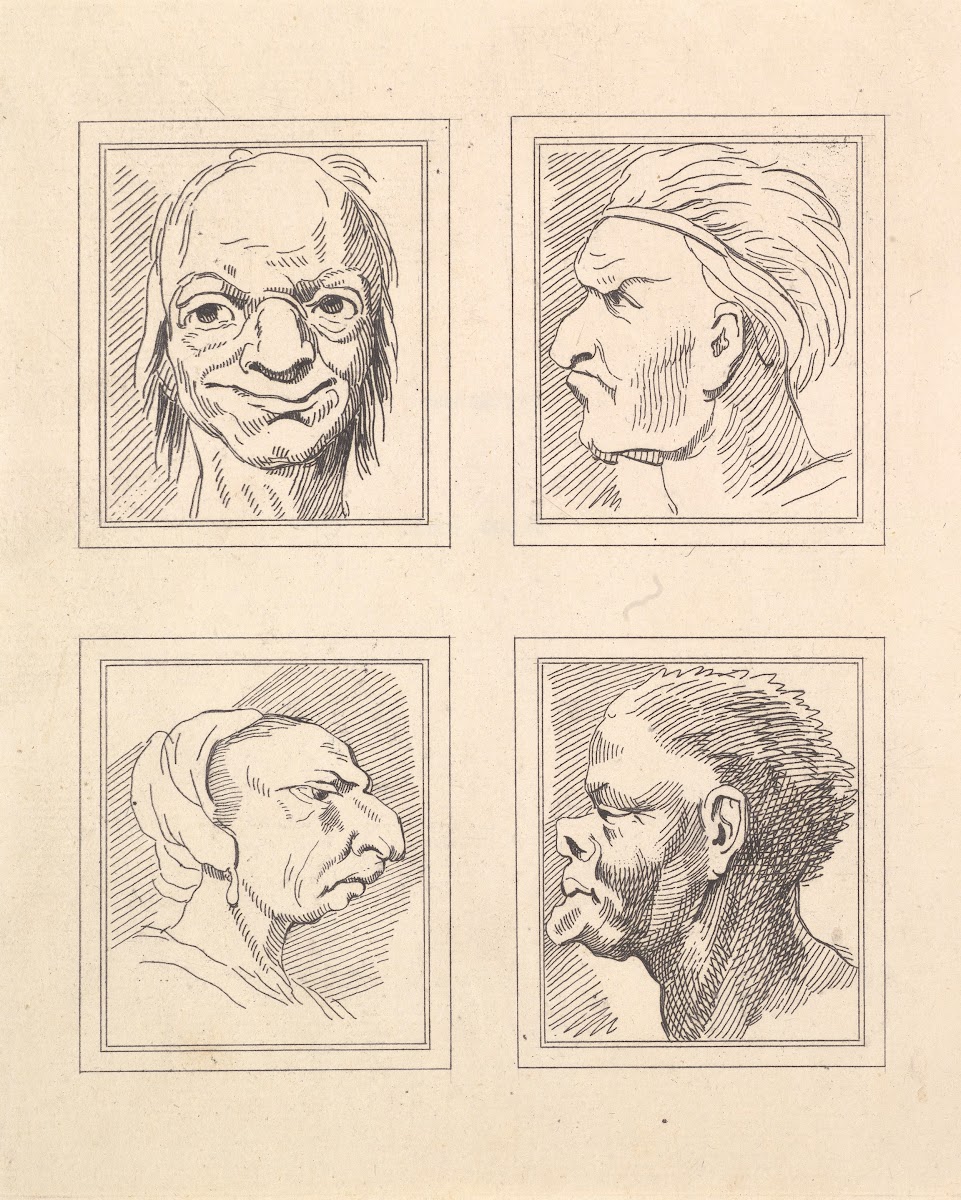 Characaturas by Leonardo da Vinci Pl12