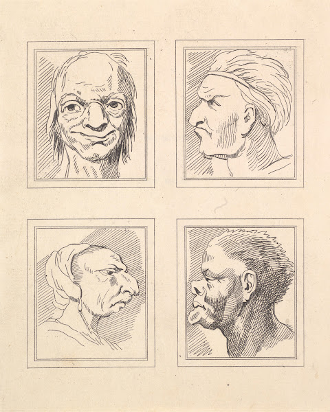 Characaturas by Leonardo da Vinci Pl12