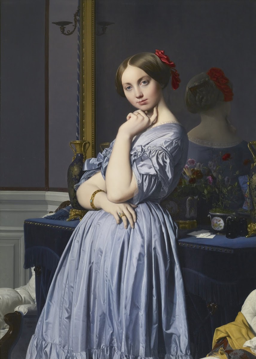 Portrait of Comtesse dHaussonville 1845
