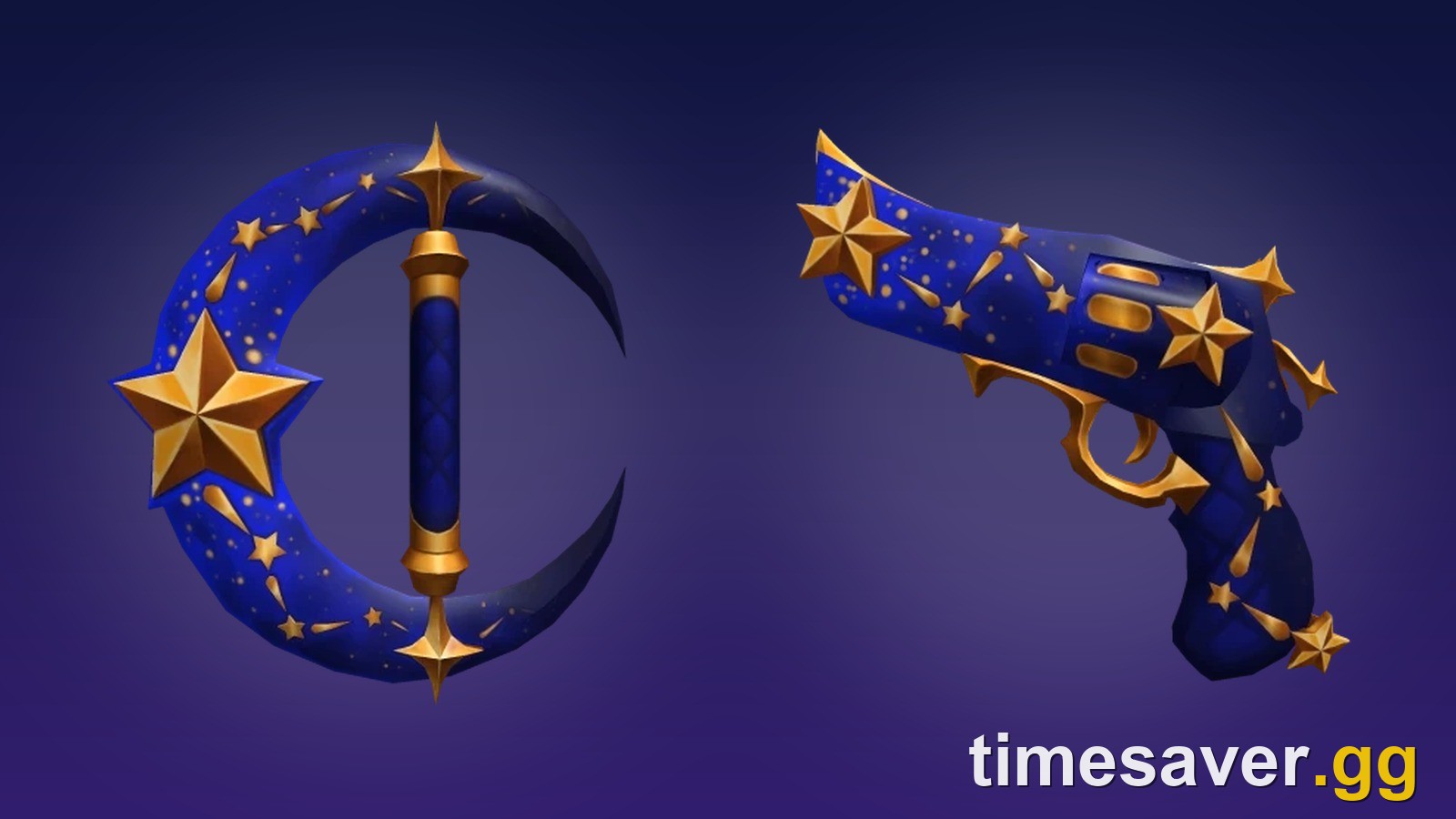 Celestial and Constellation, the MM2 Christmas 2024 Celestial Set
