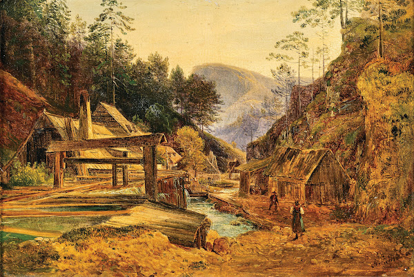 A Landscape with a Hammer Mill