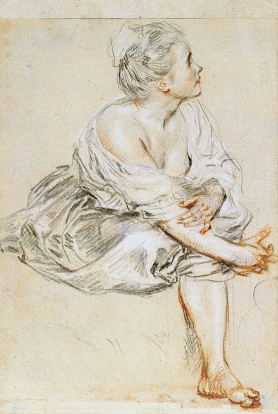 Seated Young Woman 1715 1717