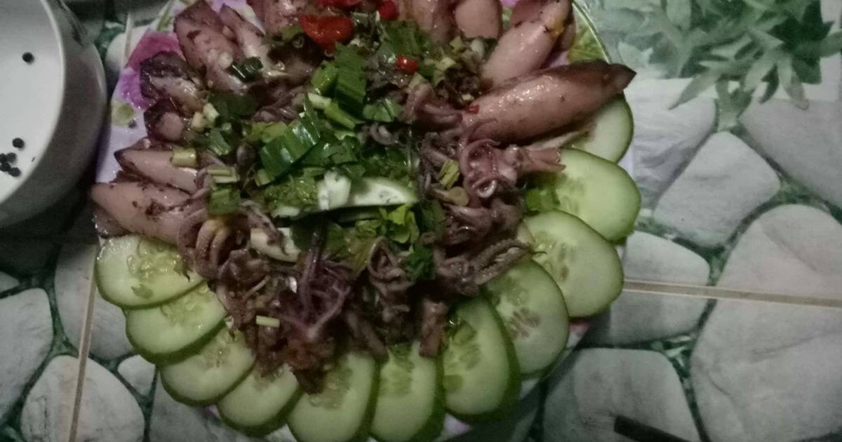 Mực chiên nước mắm "món nhậu"