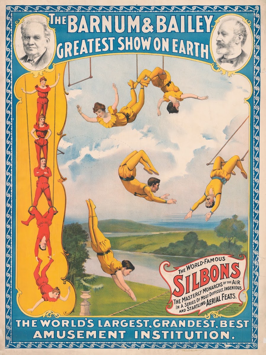 The Barnum  Bailey greatest show on earth The worlds largest grandest best amuse
