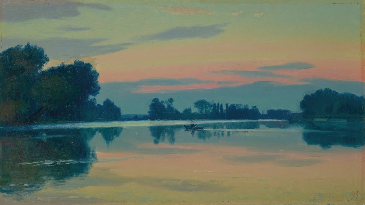 Bord de la rivière 1897