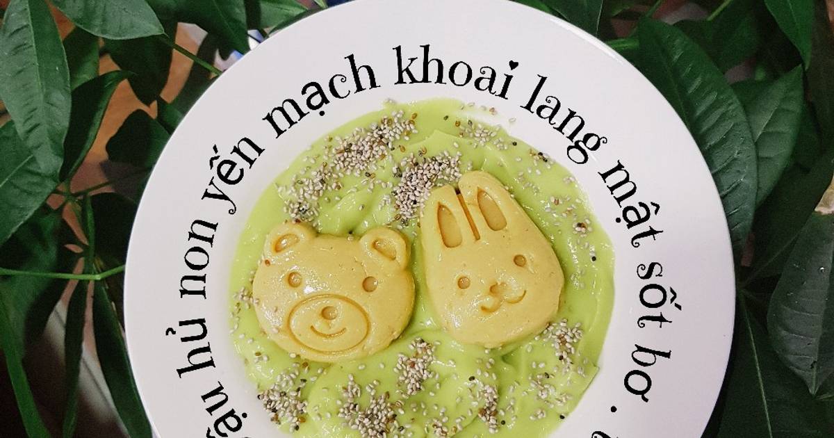 #21 | Đậu hủ non yến mạch khoai lang mật sốt bơ