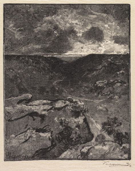 Franchard Valley 1890