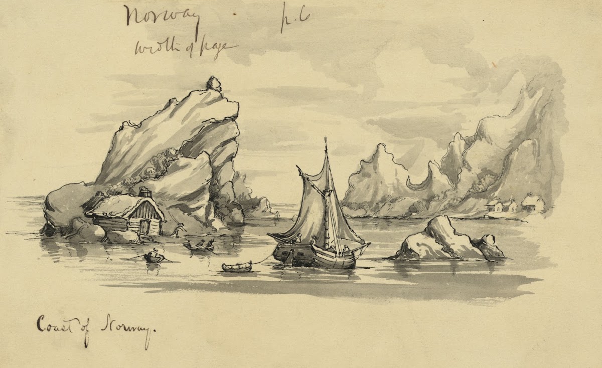 Coast of Norway 1856 1857