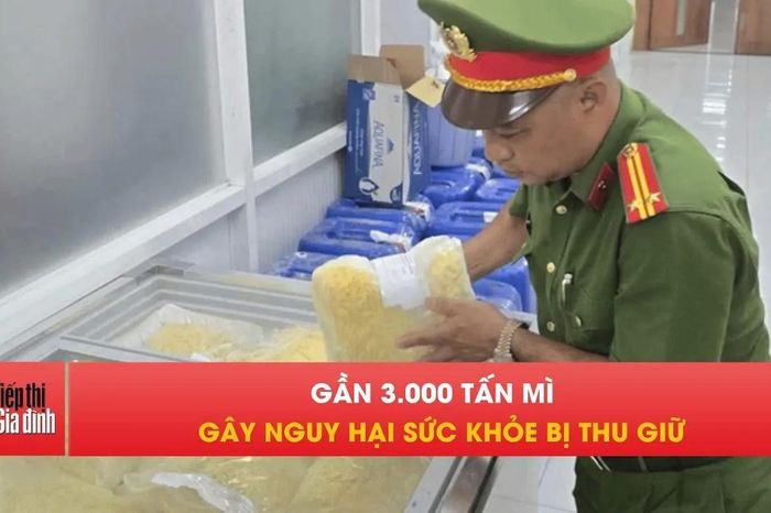 Bắt quả tang gần 3.000 tấn mì tươi chứa hóa chất cấm - Tạp chí Tiếp thị &amp; Gia đình