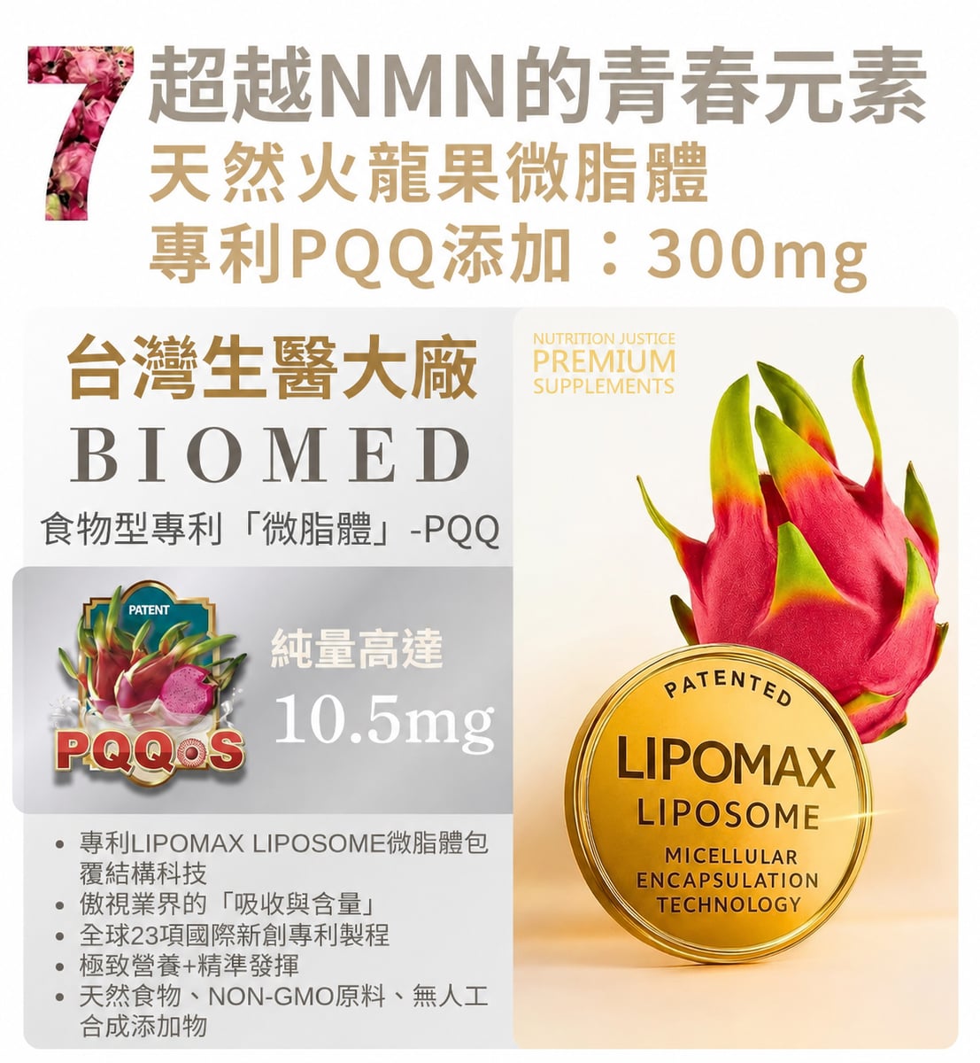 9合1 NMN 規格說明 1