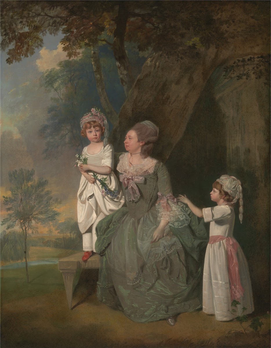 Mrs Barclay And Her Children