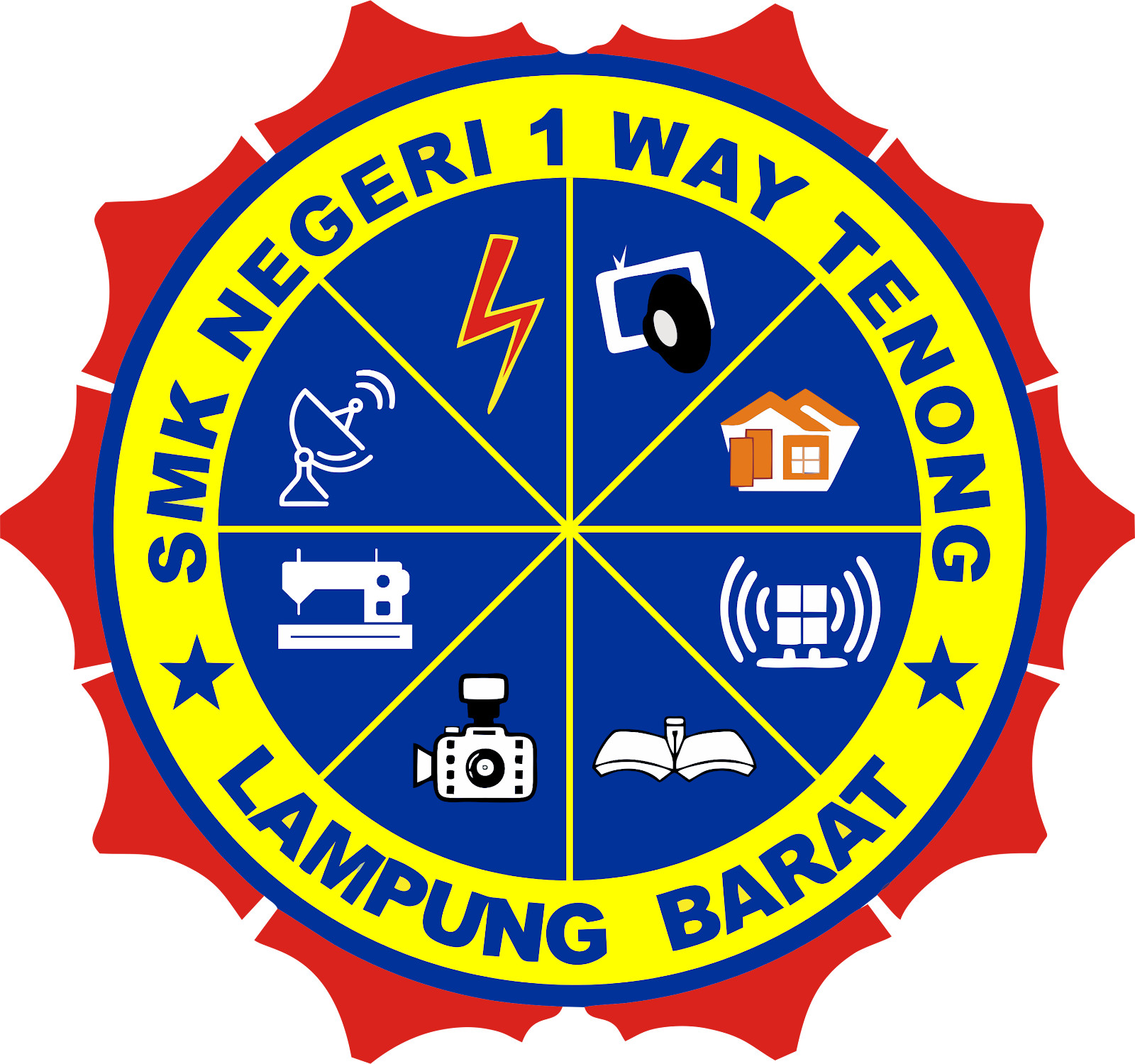 Logo SMKN 1 Way Tenong