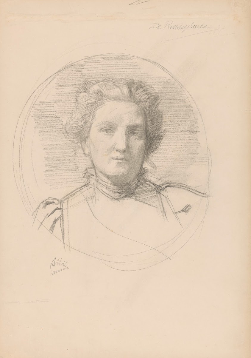 Portret van een vrouw 1848   1927