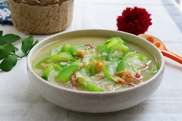 Mướp Hương Xào Tép Khô