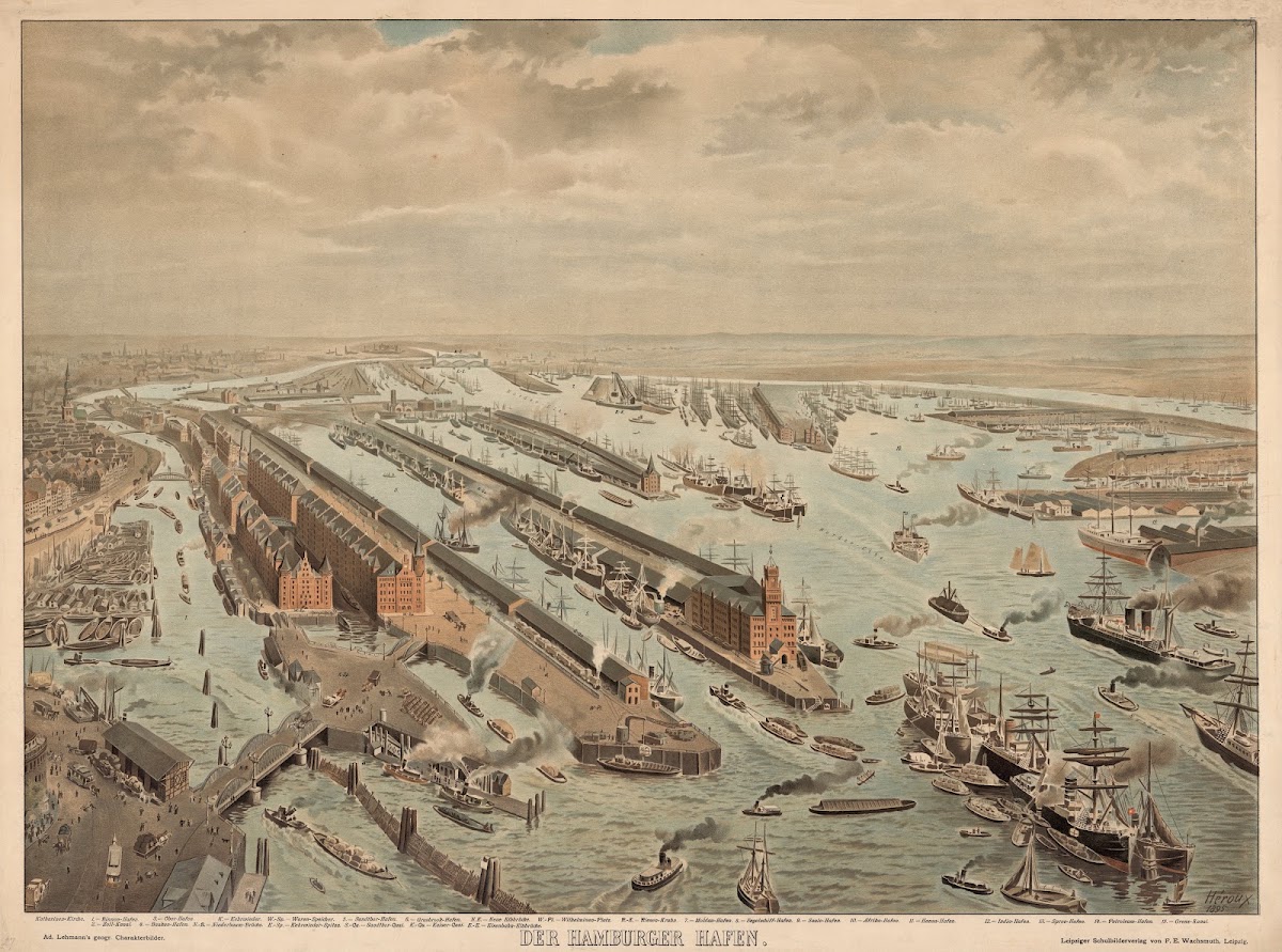 Der Hamburger Hafen