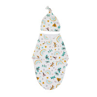 Євро - пелюшка Twins і шапочка (інтерлок) Butterfly