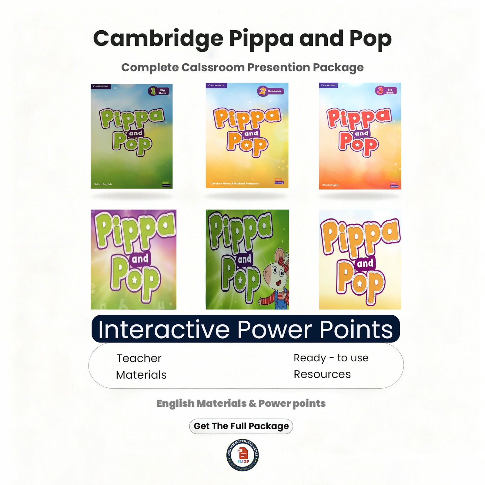 Cambridge Pippa and Pop