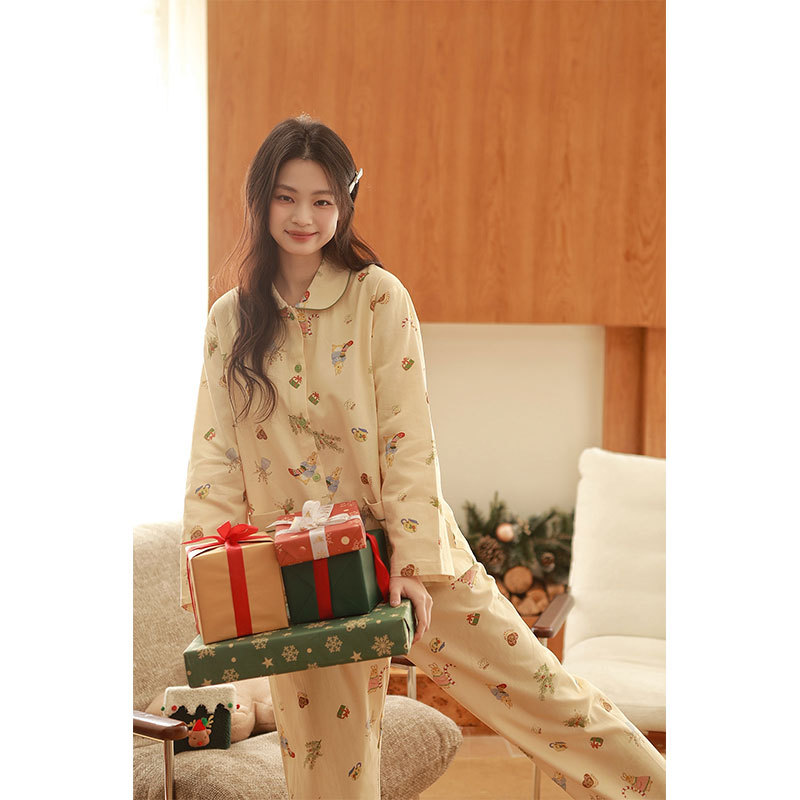 Ladies Loungewear, Cotton, Brushed, Christmas Design