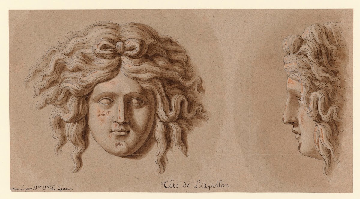 Tête de lApollon 1777 1825