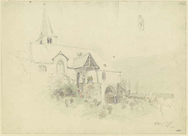 Michaelskapelle in Alken 1840