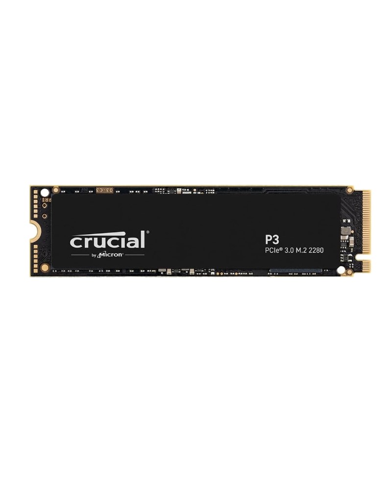 Crucial P3 500GB NVMe M.2 SSD