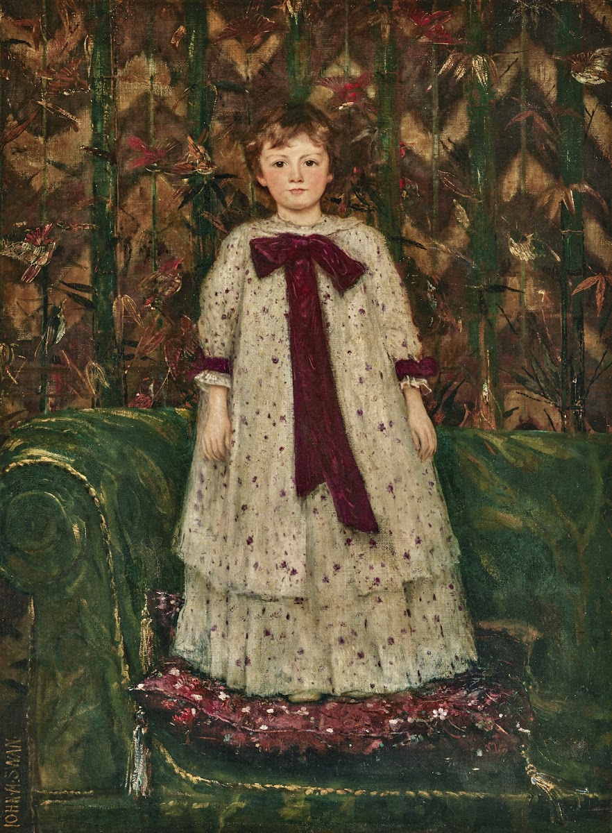 Portrait of Miss Elfrida Marjorie Eden later Countess of Warwick 1887  1943 as a