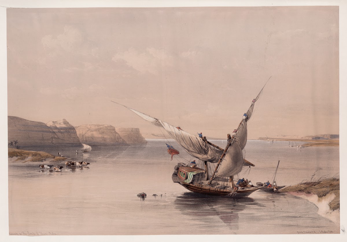 Approach to the Fortress of Ibrim 1846 1849