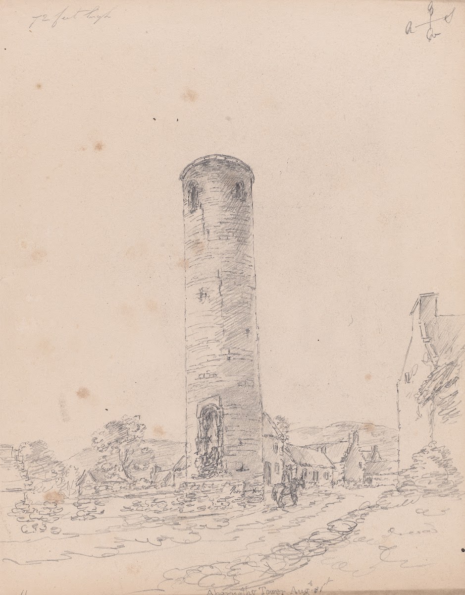 Abernethy Tower Scotland 1792