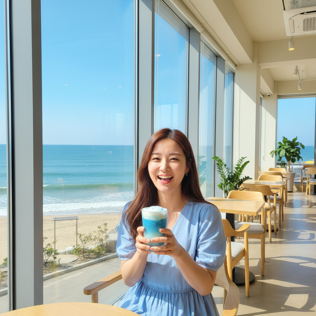 사천진 해변의 보석: 오션블리스 카페 (가칭) 완벽 해부