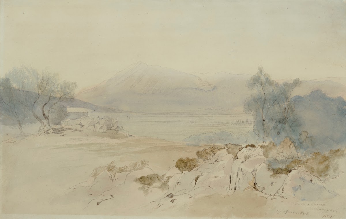 A view of Santa Maura Levkas Ionian Islands 1863