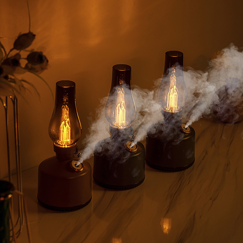 Retro humidifier with aroma function, USB charging