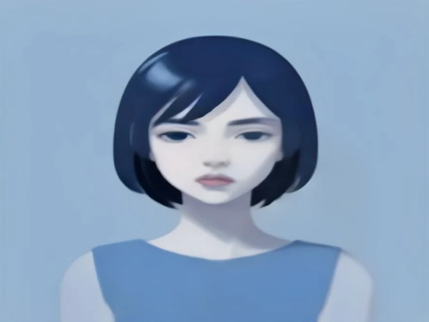 서로 맞물려 조립되는 모듈러 코드 블록을 시각화한 차분한 인디고 톤의 테크 일러스트레이션