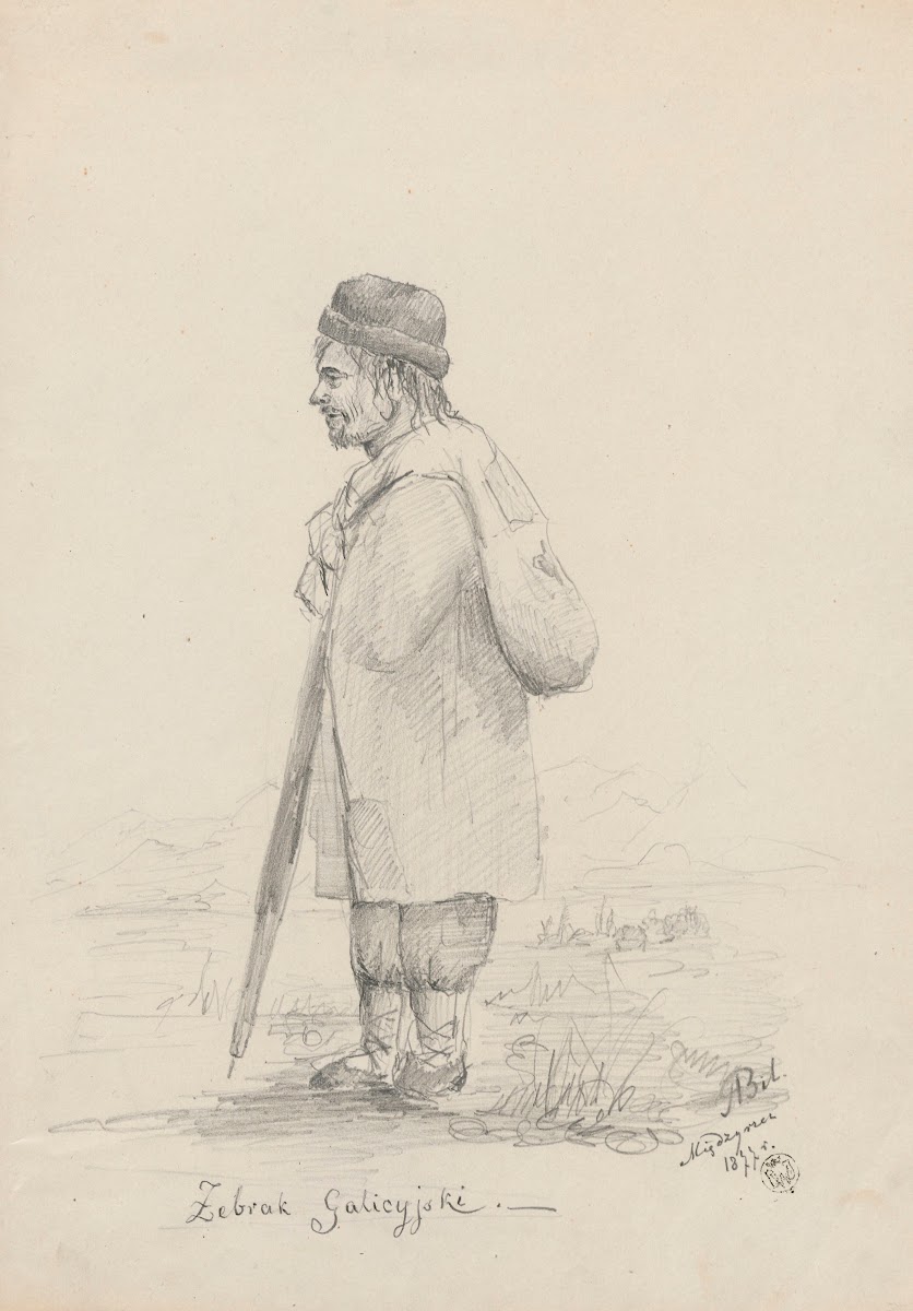 Beggar from Galicia 1877
