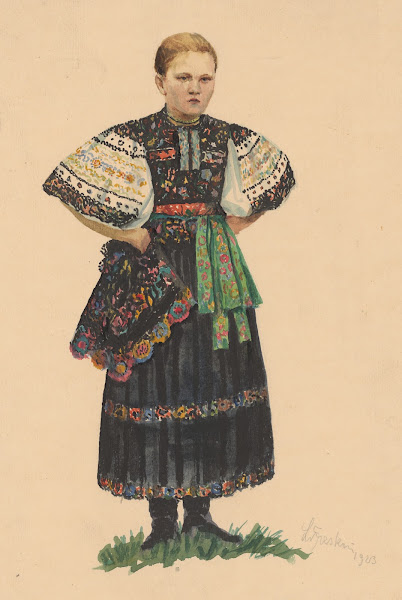 Dora Konôpka from Očová 1923