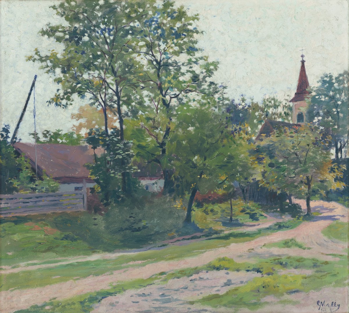 Landscape from Petržalka 1911