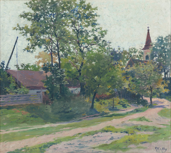 Landscape from Petržalka 1911