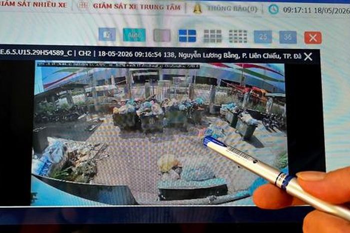 Đà Nẵng: Gắn camera cho xe rác, số hóa quy trình thu gom - Báo Người Lao Động