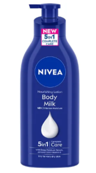Nivea 5 in 1 Complete Care Nourishing Lotion Body Milk for Dry to Very Dry Skin - 600 ml