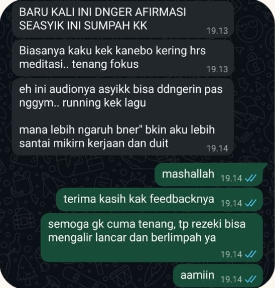 Testimoni Damai Sama Uang 7