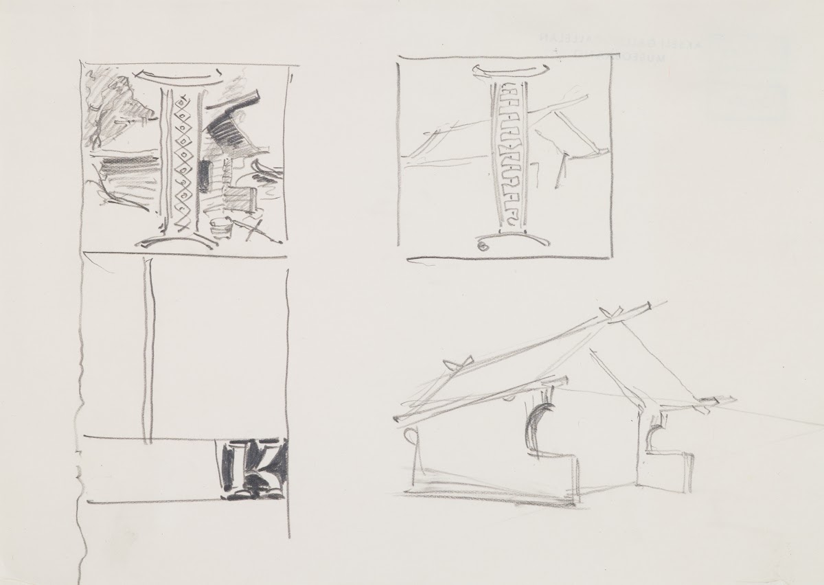 The Great Kalevala Poem XXIII sketch 1906 1930
