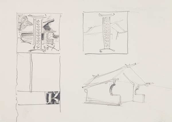 The Great Kalevala Poem XXIII sketch 1906 1930